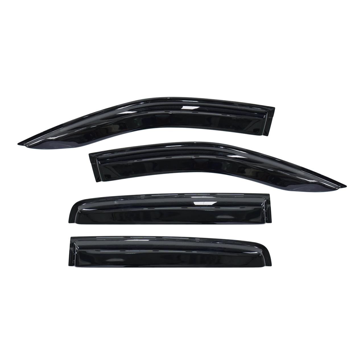 WEATHER GUARD FR BLACK (Set 2 pcs.)